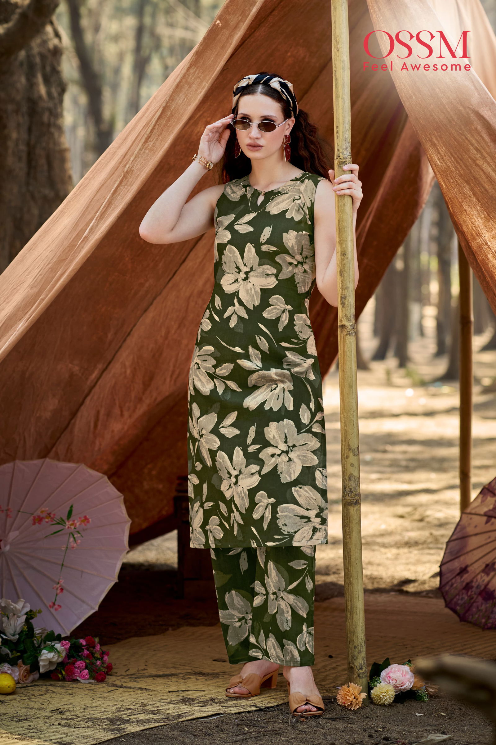 Summer Threads Vol 2 By Ossm Cotton Printed Co Ord Set Wholesale Online